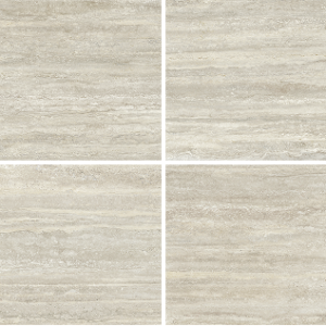 Via Roma Travertine - White Porcelain Tile